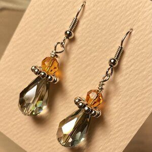 Swarovski Crystal Dangle Earrings